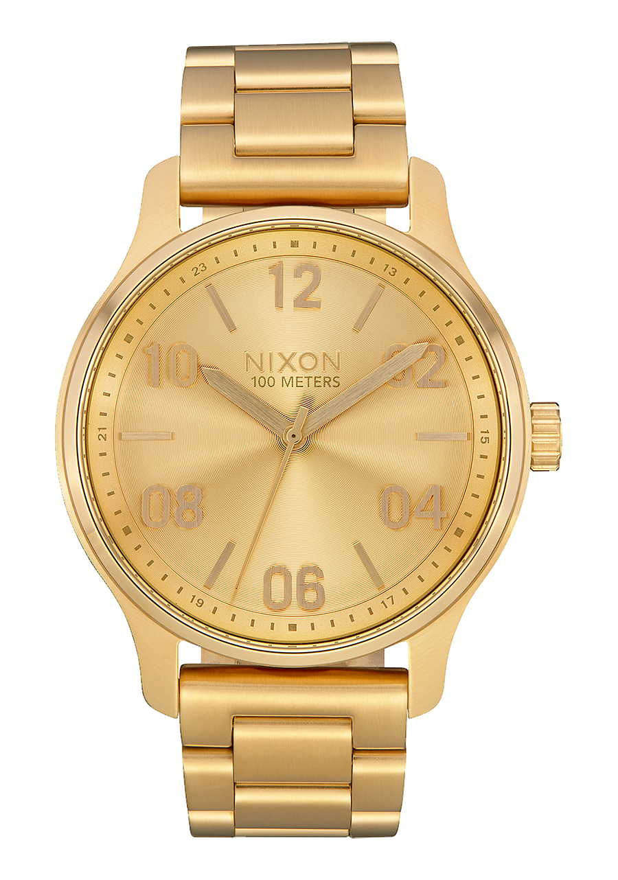Nixon men's gold watches online