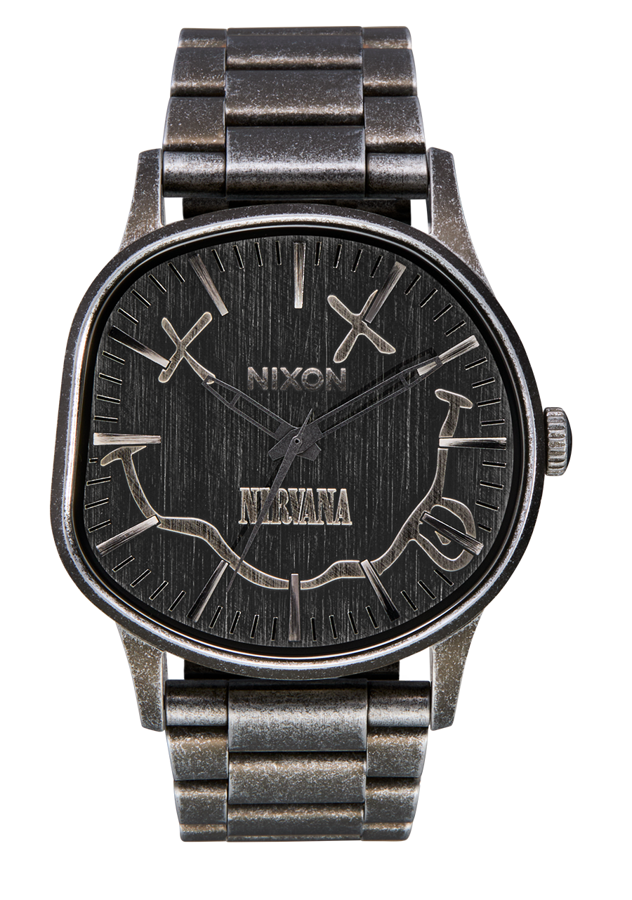 Nirvana Sentry Wobble Watch | All Antique Silver | Nirvana
