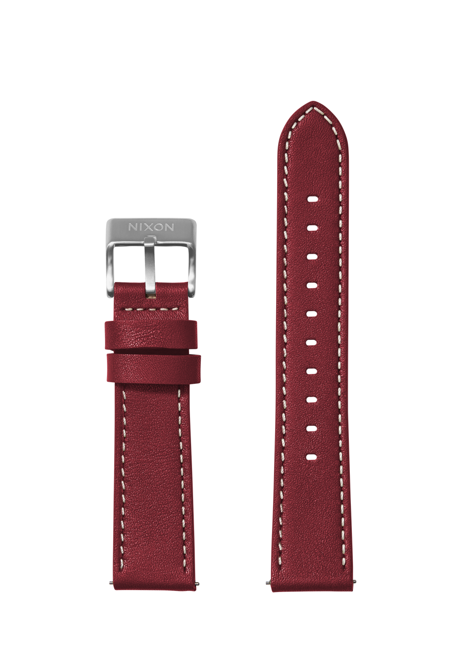 23mm Stitched Leather Band