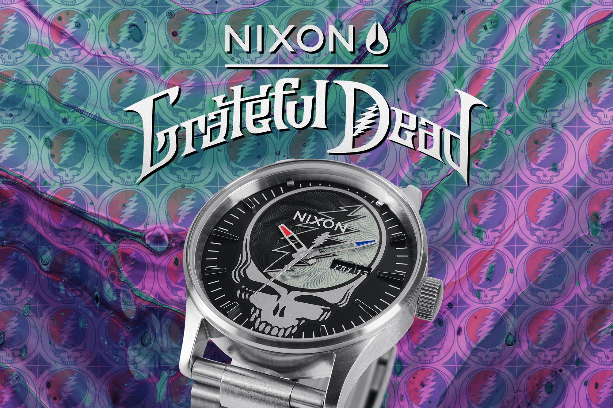 Nixon and Grateful Dead collaboration Sentry watch