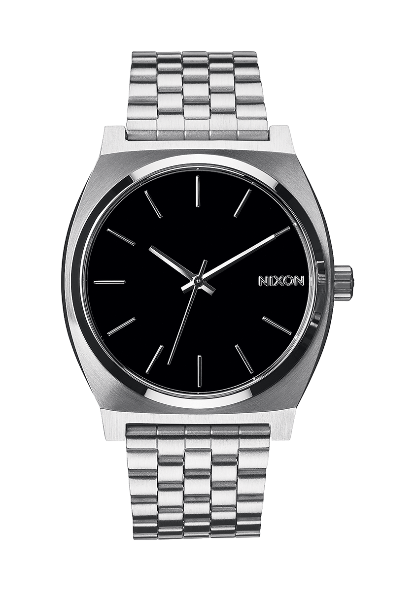 Time Teller Watch Black Unisex Stainless Steel Analog Nixon UK