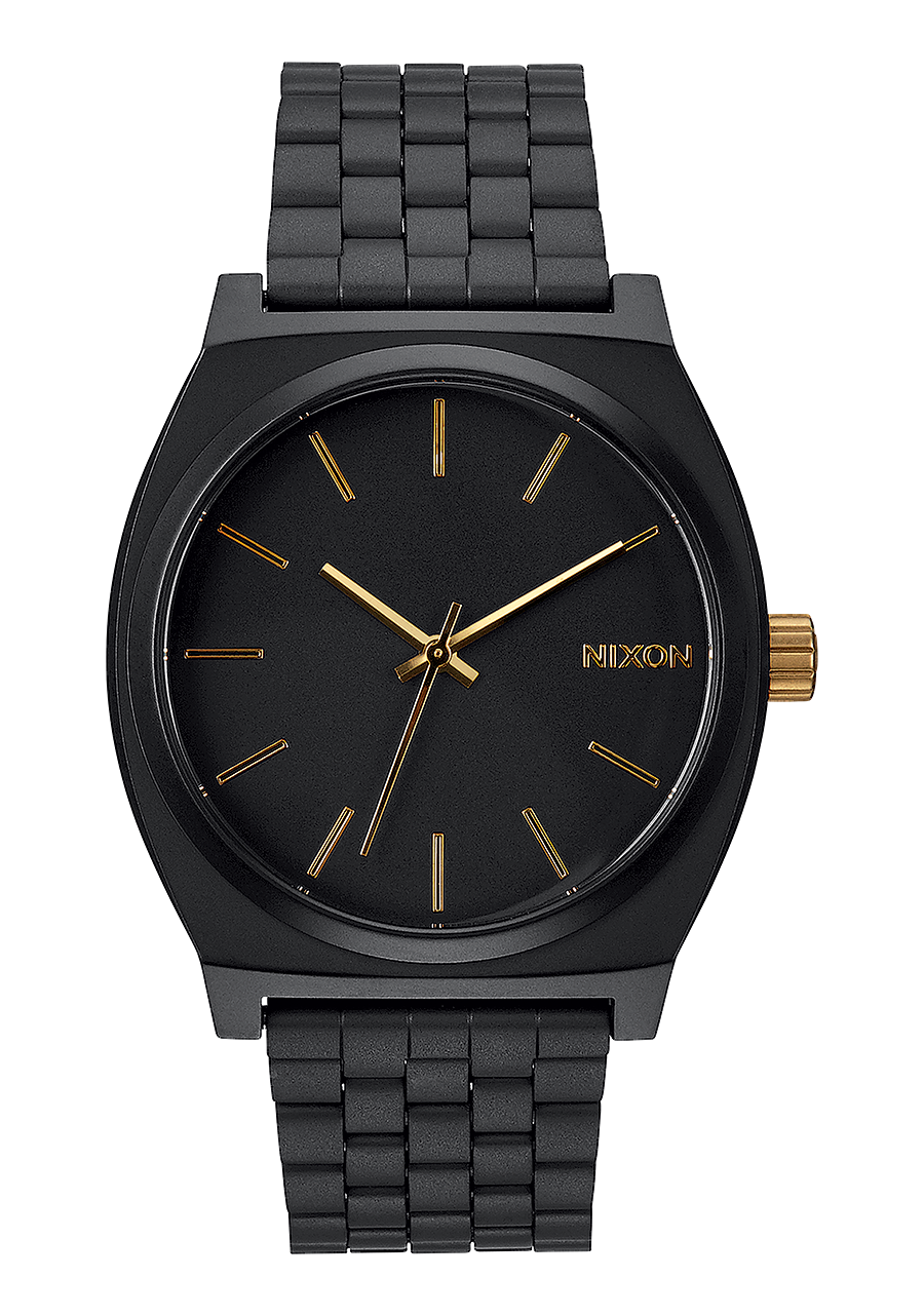 Black and gold watch online