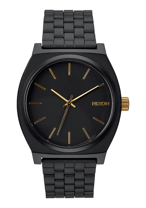 Men s Black and Gold Watches Analog Digital Nixon UK