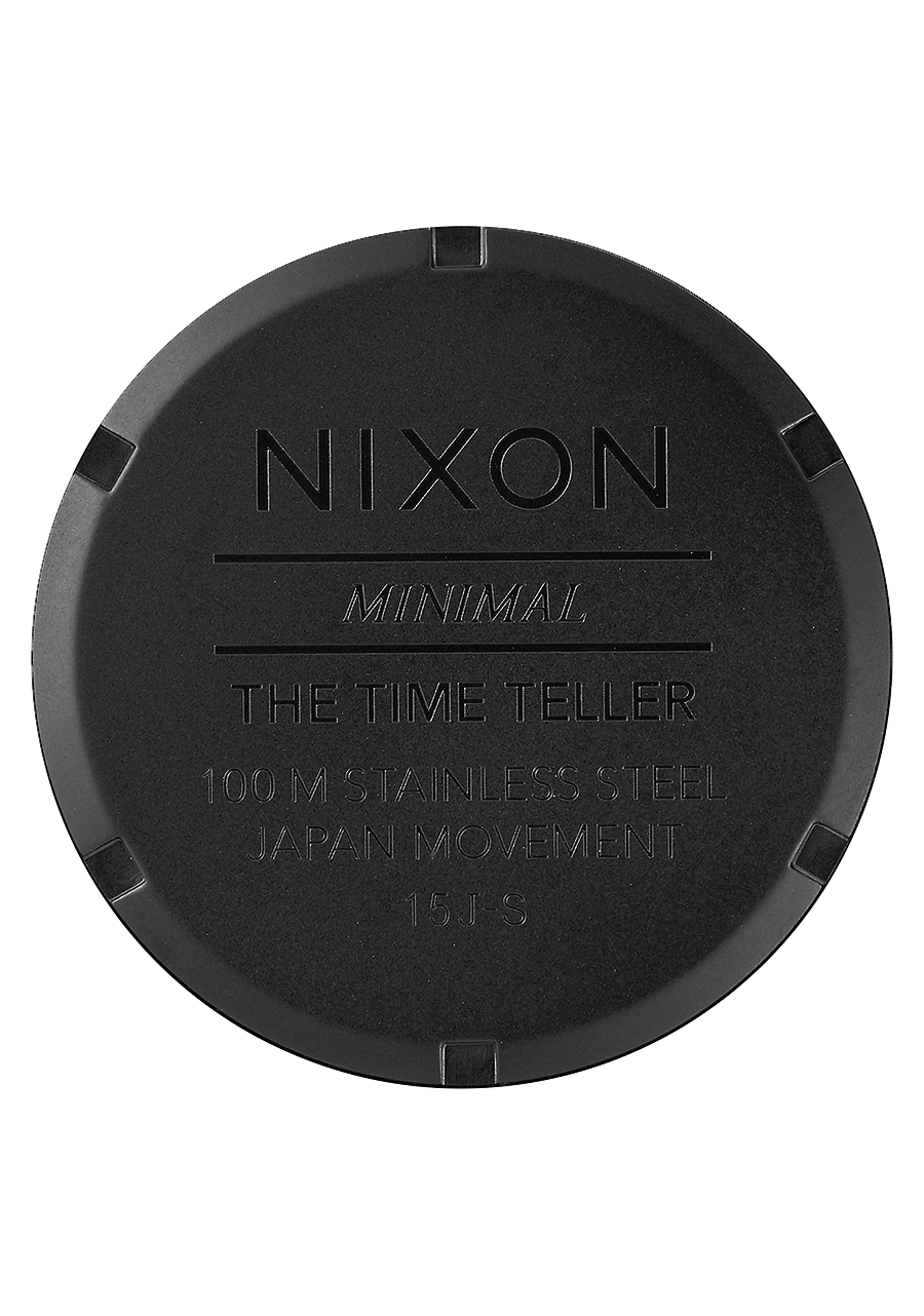 Time Teller Watch | Matte Black / Gold | Unisex – Nixon UK