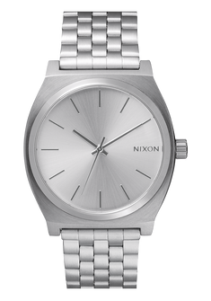 Time Teller Watch All Silver Unisex Stainless Steel Analog Nixon UK