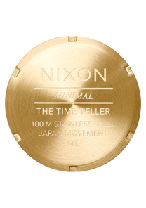 
Nixon Time Teller Watch - Analog - All Gold / Blue Sunray - View 4