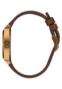 Time Teller - Brass / Black / Brown View 2