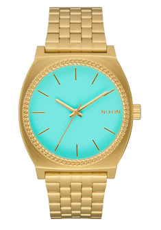 Time Teller - Gold / Turquoise / Gold