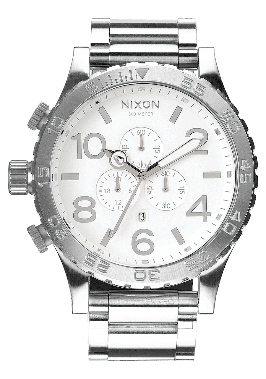 51-30 Chrono - High Polish / White View 1