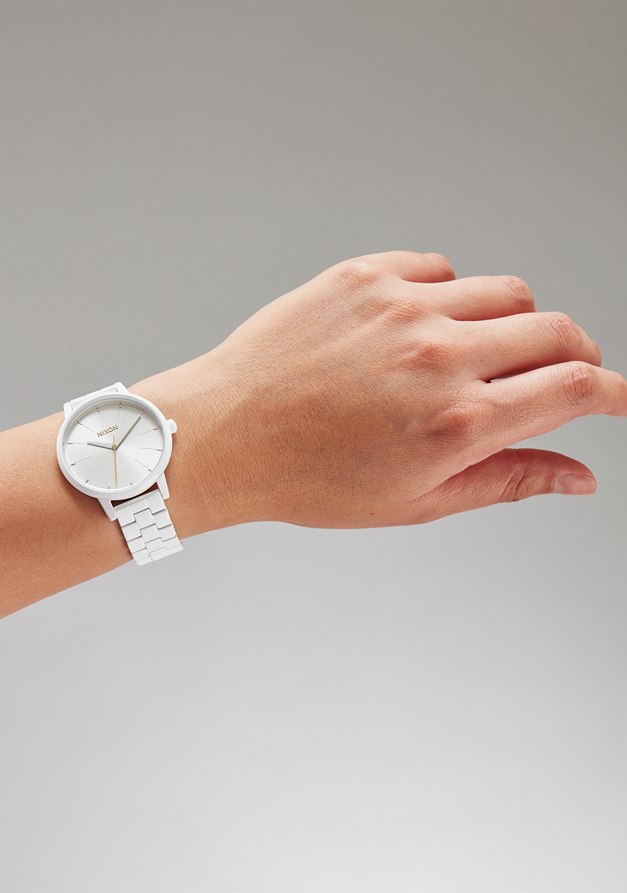 Nixon kensington white discount