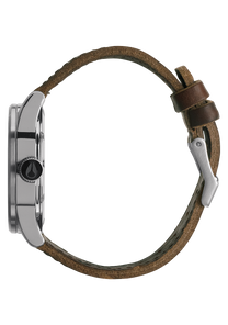 Sentry Leather - Silver / Brown View 2