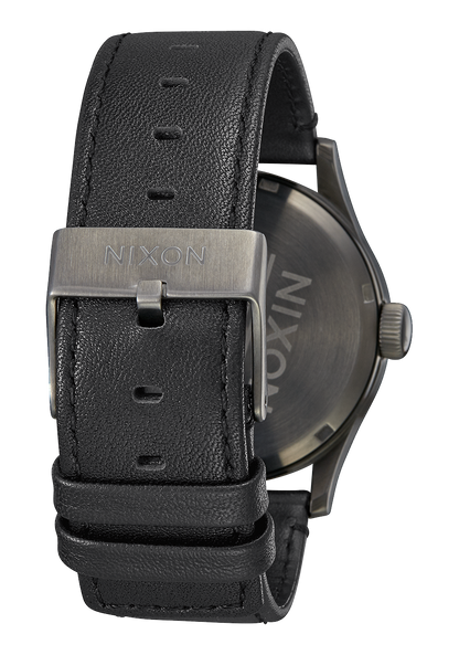 Sentry Leather - Gunmetal / Black View 3