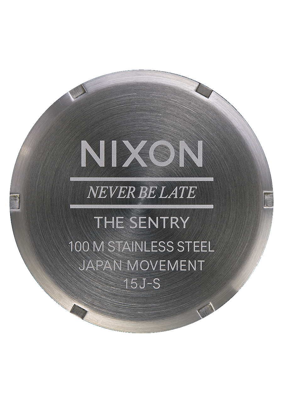 Sentry Leather - Gunmetal / Navy View 4