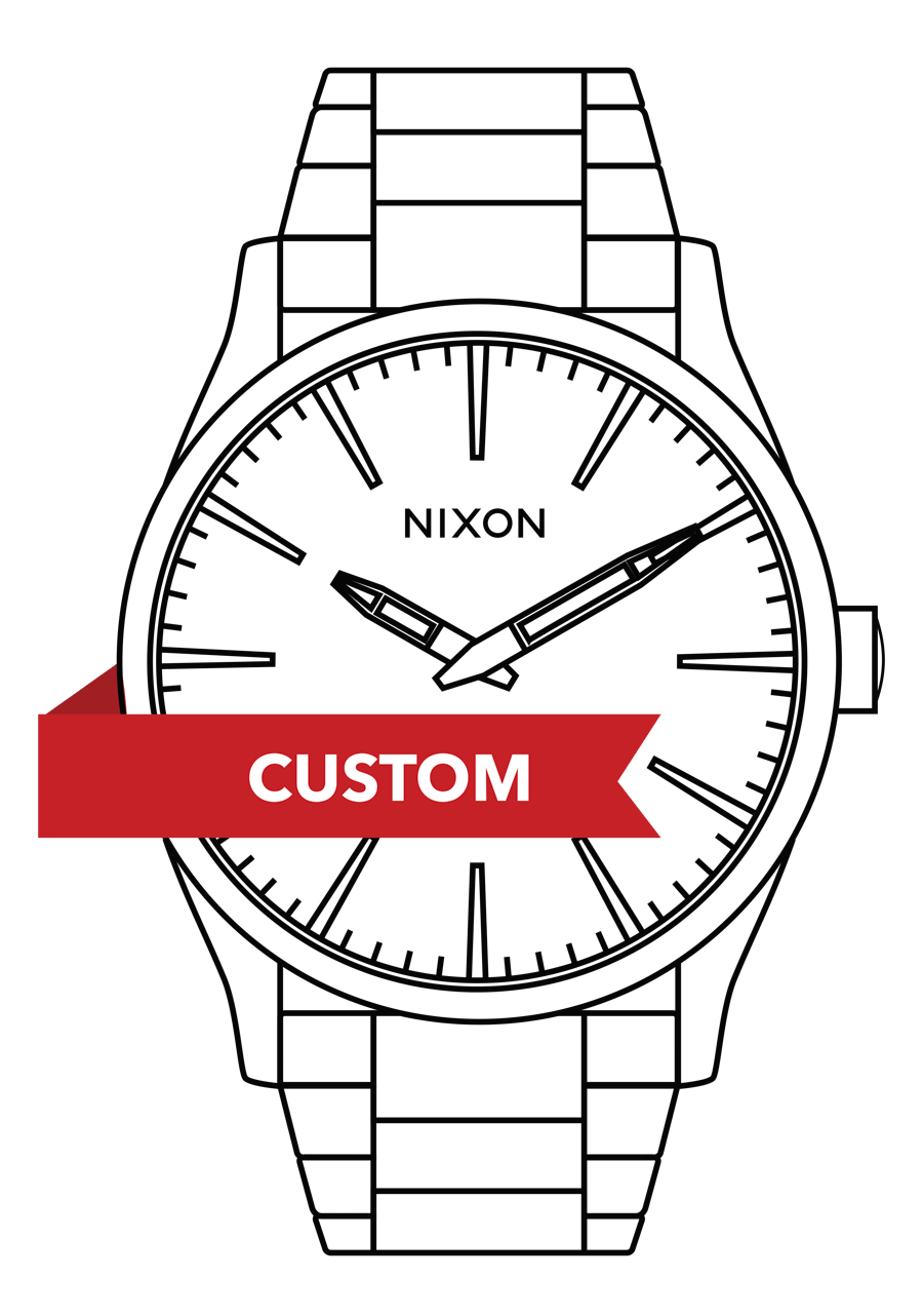 
Nixon Sentry Leather Watch - Analog - Custom Build - View 1