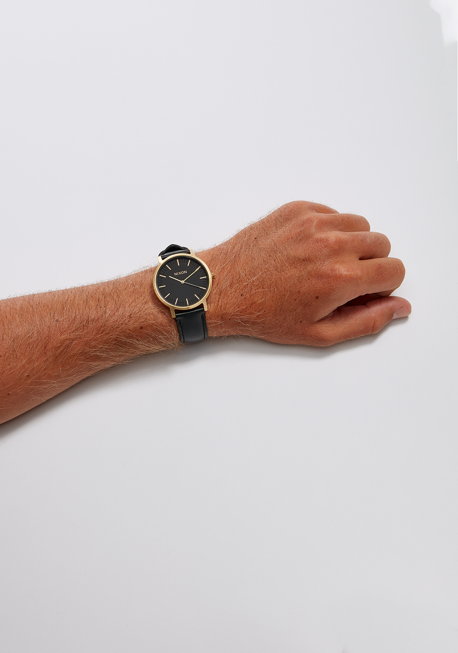 Porter Leather - Gold / Black View 5