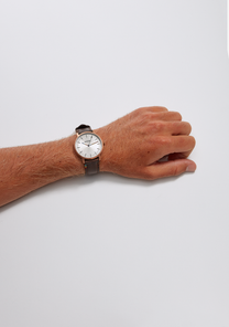 
Nixon Porter Leather Watch - Analog - Navy / Brown - View 5