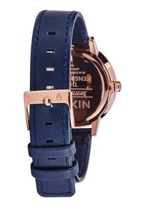 
Nixon Kensington Leather Watch - Analog - Rose Gold / Navy - View 3
