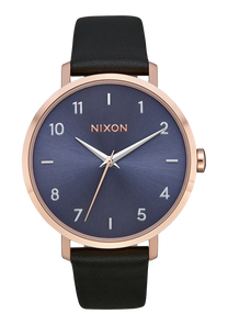 Arrow Leather - Rose Gold / Storm View 1