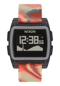
Nixon Base Tide Watch - Digital - Orange Jellyfish - View 1