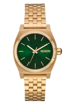 Medium Time Teller - Gold / Green Sunray
