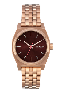 
Nixon Medium Time Teller Watch - Analog - All Rose Gold / Brown - View 1