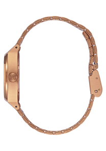 
Nixon Medium Time Teller Watch - Analog - All Rose Gold / Brown - View 2