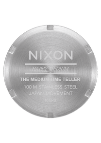 
Nixon Medium Time Teller Watch - Analog - Silver / Gold / Agave - View 4