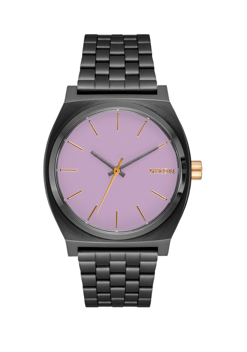 Medium Time Teller - Gunmetal / Lavender / Gold