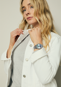 Medium Time Teller - Silver / Dusk View 7