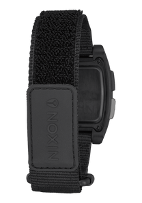 
Nixon Base Tide Nylon Watch - Digital - All Black - View 3