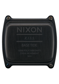 
Nixon Base Tide Nylon Watch - Digital - All Black - View 4