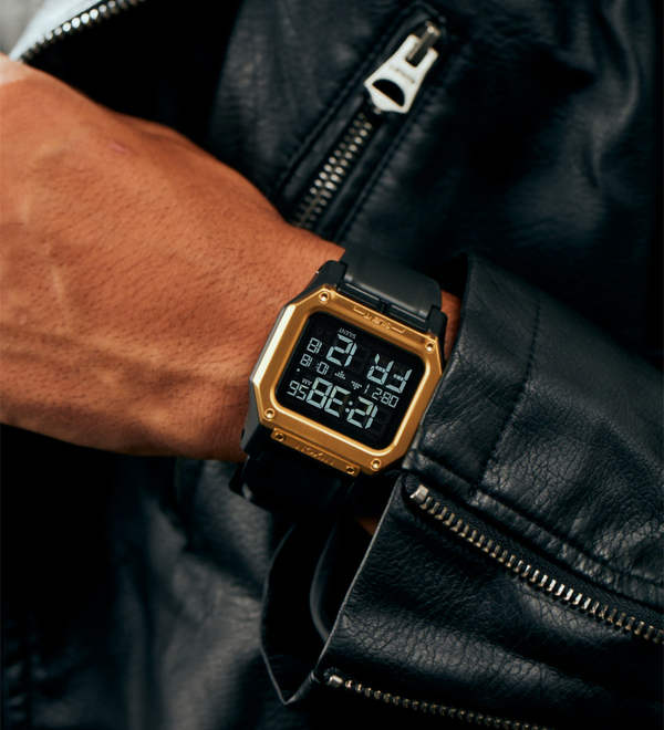 Regulus Watch | Black / Gold | Digital – Nixon EU Regulus Watch | Black / Gold | Digital – Nixon EU