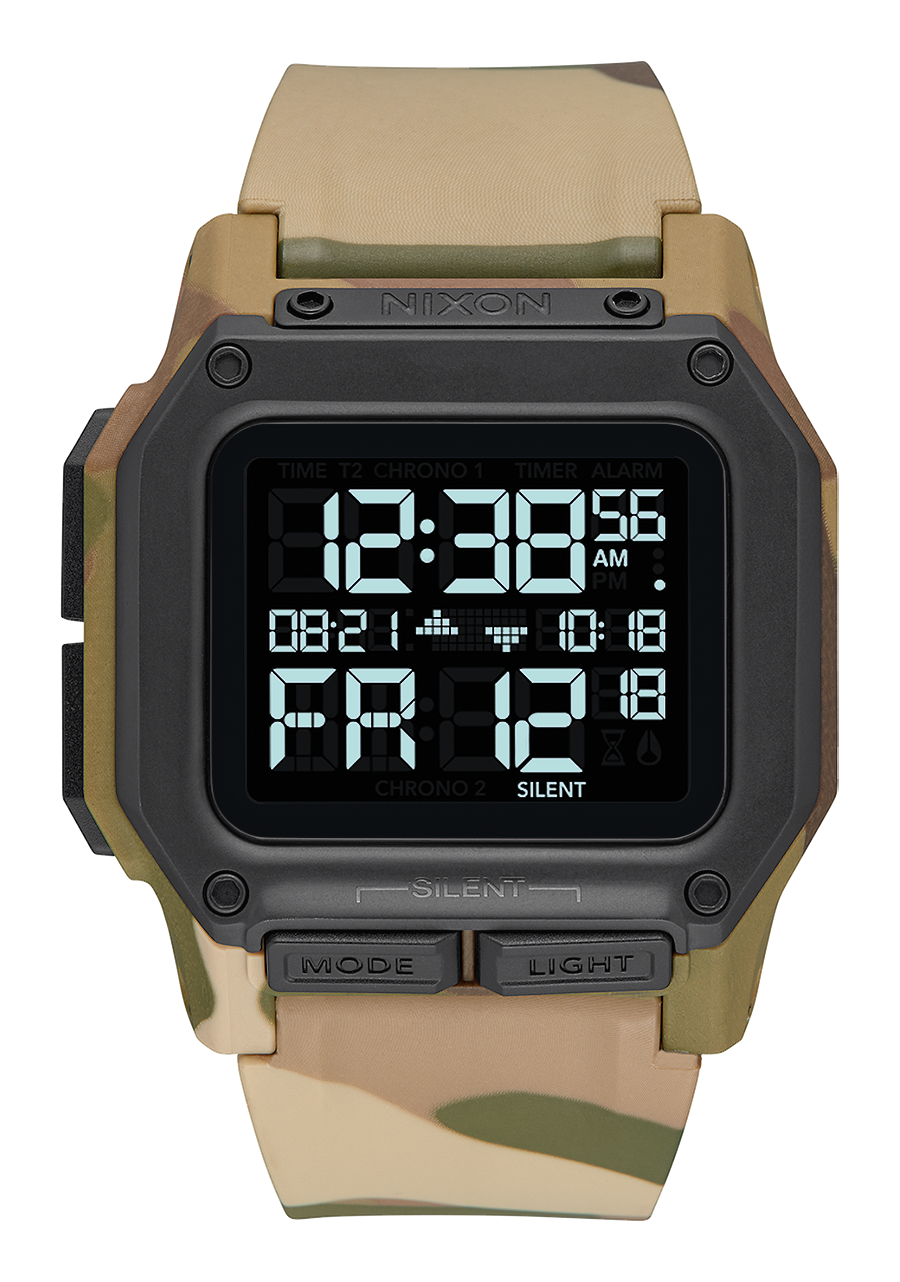 
Nixon Regulus Watch - Digital - Multicam - View 1