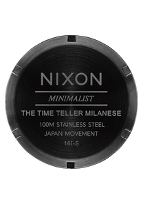 Time Teller Milanese - All Black View 4