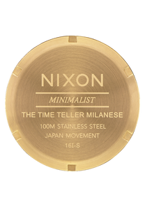 
Nixon Time Teller Milanese Watch - Analog - All Gold - View 4
