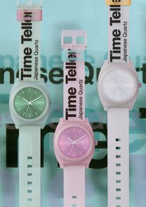 
Nixon Time Teller P Watch - Analog - Invisi-Mint - View 6