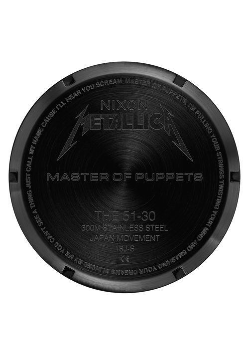 51-30 - Black / Master Of Puppets