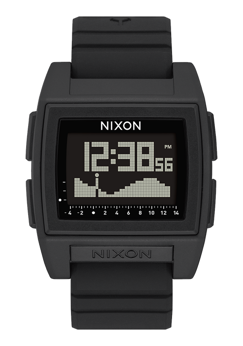 High Tide Watch All Black Digital Nixon UK