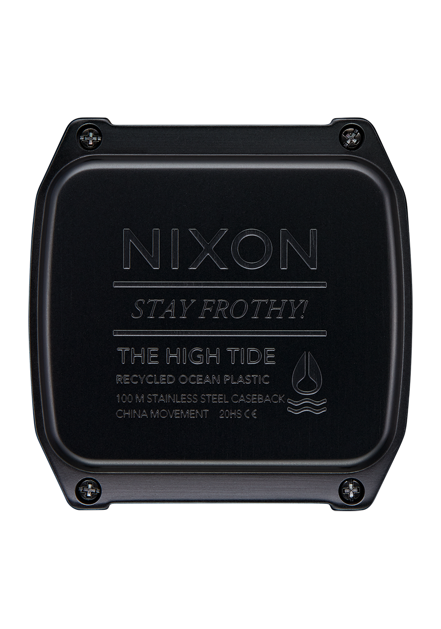 High Tide Watch All Black Digital Nixon UK
