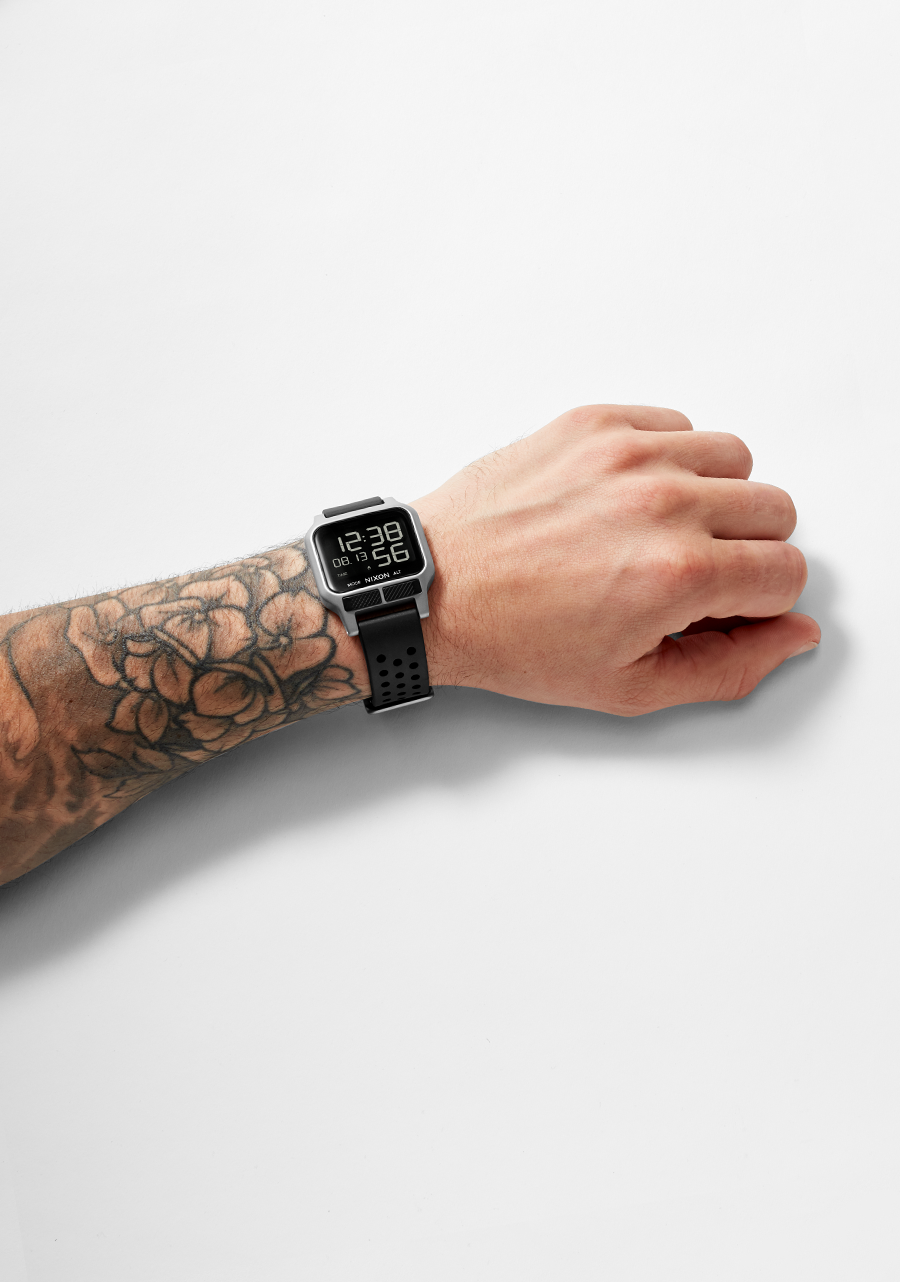 Heat Watch Silver Digital Nixon UK