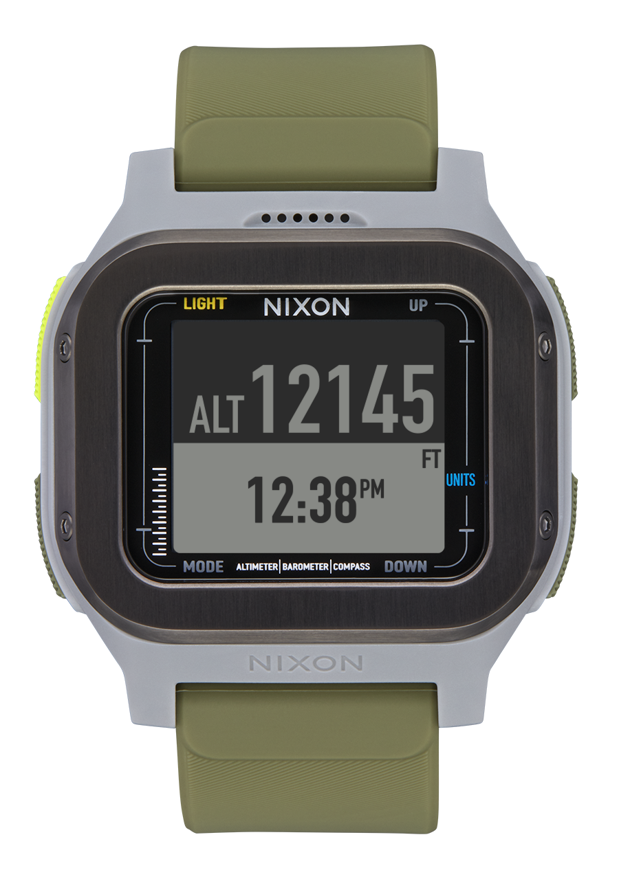 Regulus Expedition Watch Gunmetal Surplus Digital Nixon UK