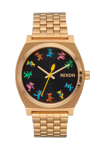 Grateful Dead Time Teller - All Gold / Dancing Bears View 1