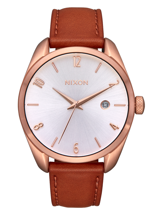 Thalia Watch Rose Gold White Leather Women s Nixon UK