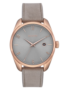 Thalia Leather - Gray Sunray / Rose Gold / Gray View 1