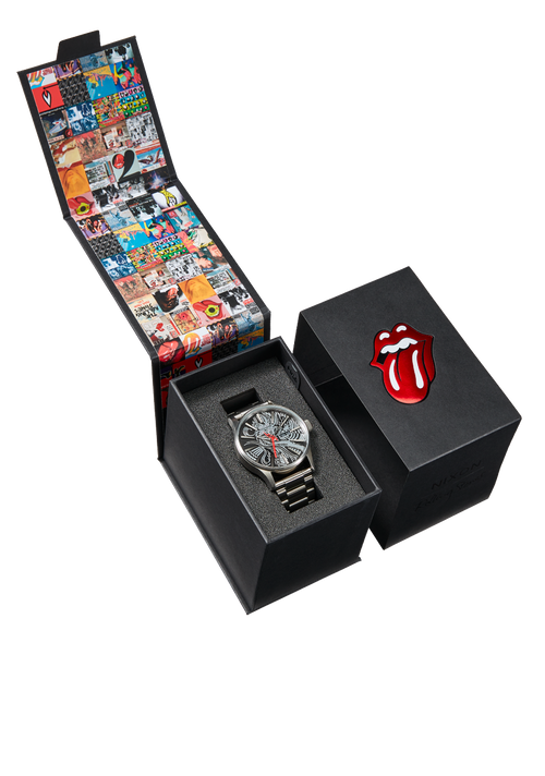 Rolling Stones Sentry Stainless Steel - Silver / Black