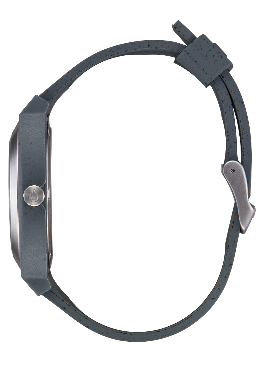 Time Teller OPP Watch Asphalt Speckle Recycled Plastic Nixon UK