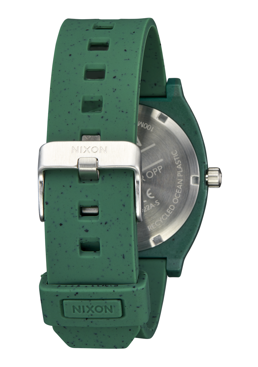 Time Teller OPP Watch | Olive Speckle | Recycled Plastic – Nixon UK