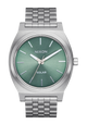 Time Teller Solar - Silver / Jade Sunray