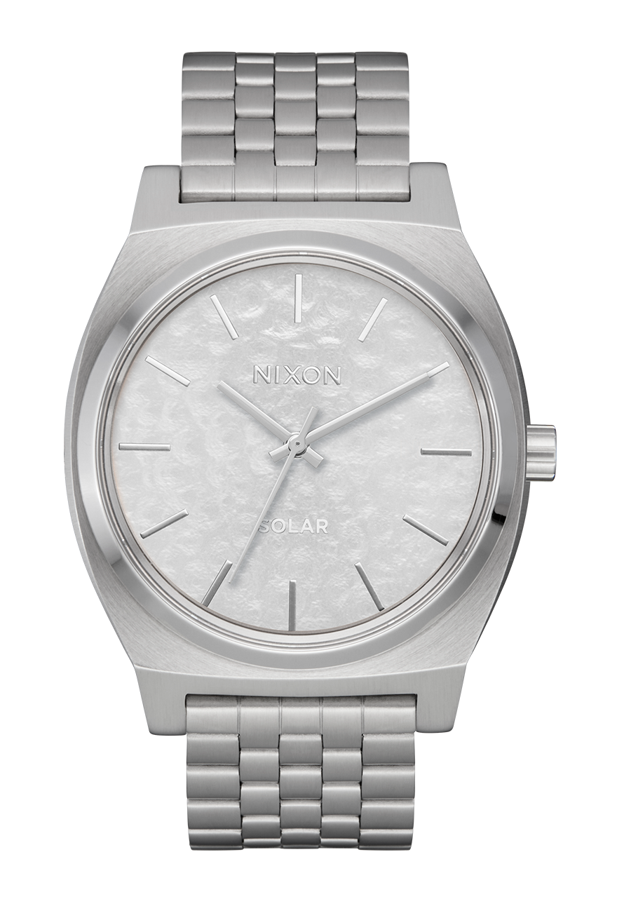 Time Teller Solar - Silver / Snow View 1