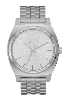 Time Teller Solar - Silver / Snow